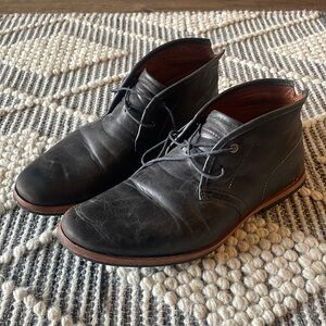 Black Timberland chukka boots